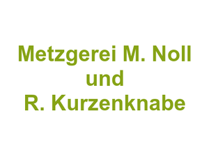 Metzgerei M. Noll und R. Kurzenknabe Logo