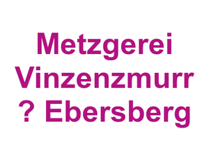 Metzgerei Vinzenzmurr  – Ebersberg Logo