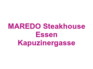 MAREDO Steakhouse Essen Kapuzinergasse Logo