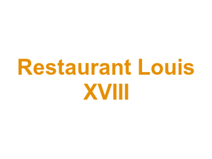 Restaurant Louis XVIII Logo
