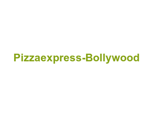 Pizzaexpress-Bollywood Logo