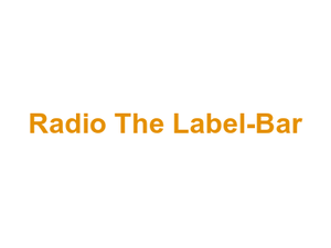 Radio The Label-Bar Logo