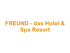 FREUND - das Hotel & Spa Resort Logo
