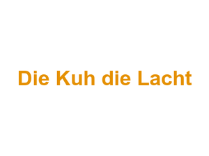 Die Kuh die Lacht Logo