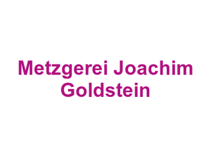 Metzgerei Joachim Goldstein Logo