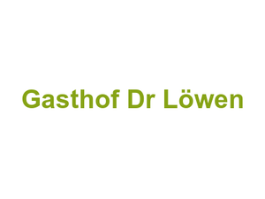 Gasthof D'r Löwen Logo