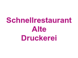 Schnellrestaurant Alte Druckerei Logo