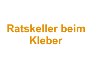 Ratskeller beim Kleber Logo