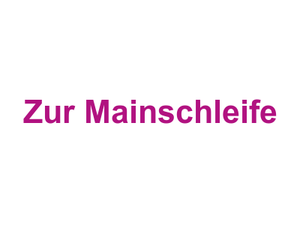 Zur Mainschleife Logo