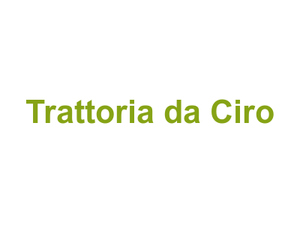 Trattoria da Ciro Logo
