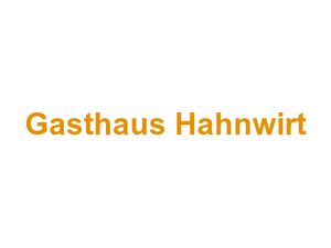 Gasthaus Hahnwirt Logo
