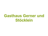 Gasthaus Gerner und Stöcklein Logo