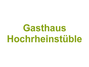 Gasthaus Hochrheinstüble Logo