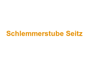 Schlemmerstube Seitz Logo