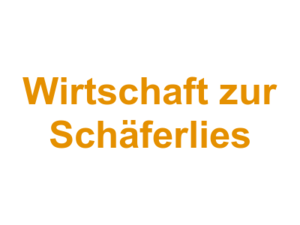 Wirtschaft zur Schäferlies Logo