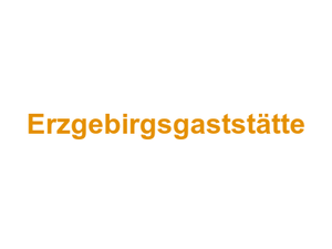 Erzgebirgsgaststätte Logo