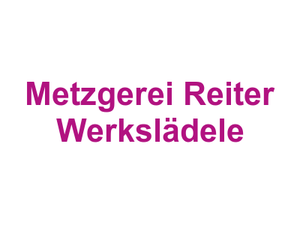 Metzgerei Reiter Werkslädele Logo