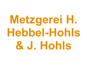 Metzgerei H. Hebbel-Hohls & J. Hohls Logo