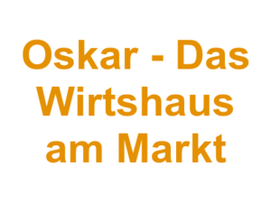Oskar - Das Wirtshaus am Markt Logo