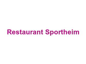 Restaurant Sportheim Logo