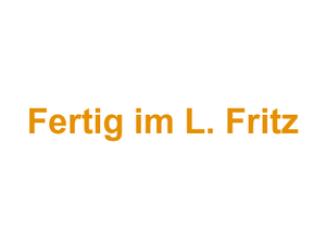 Fertig im L. Fritz Logo