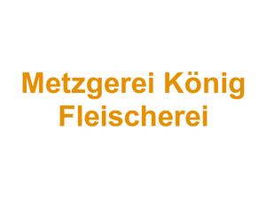 Metzgerei König Fleischerei Logo