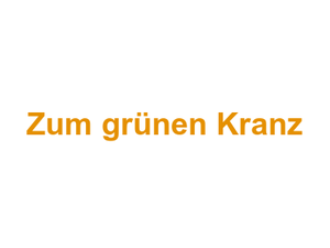 Zum grünen Kranz Logo