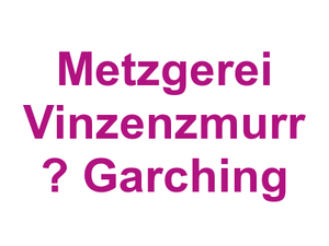 Metzgerei Vinzenzmurr  – Garching Logo