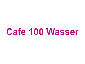 Cafe 100 Wasser Logo