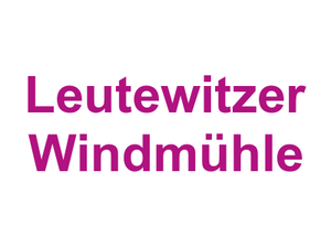 Leutewitzer Windmühle Logo