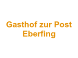 Gasthof zur Post Eberfing Logo