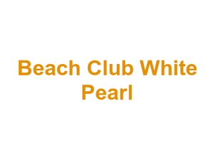 Beach Club White Pearl Logo