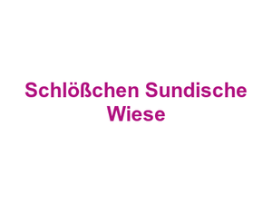 Schlößchen Sundische Wiese Logo