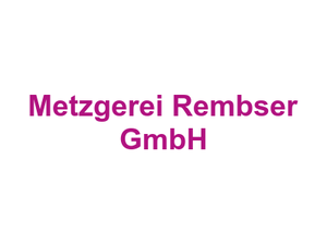 Metzgerei Rembser GmbH Logo