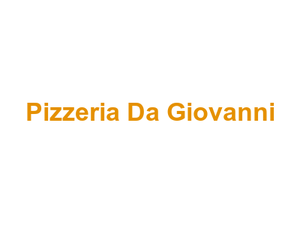 Pizzeria Da Giovanni Logo