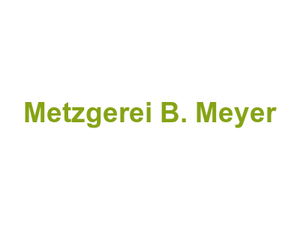 Metzgerei B. Meyer Logo