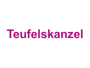Teufelskanzel Logo