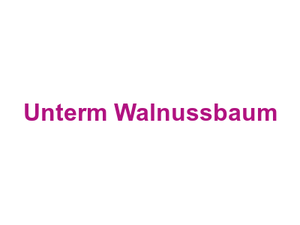 Unterm Walnussbaum Logo