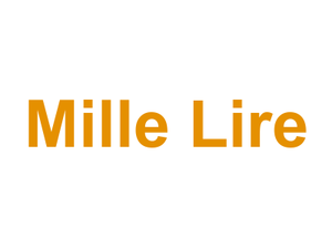 Mille Lire Logo