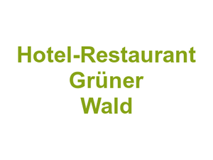 Hotel-Restaurant Grüner Wald Logo