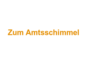 Zum Amtsschimmel Logo