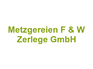 Metzgereien F & W Zerlege GmbH Logo