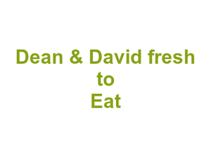 Dean & David fresh to Eat Logo