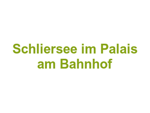 Weihenstephaner Schliersee im Palais am Bahnhof Logo