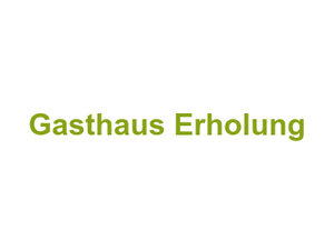 Gasthaus Erholung Logo