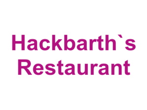 Hackbarth`s Restaurant Logo