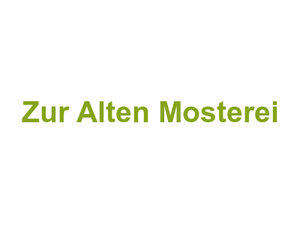 Zur Alten Mosterei Logo