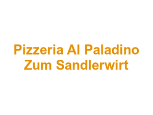 Pizzeria Al Paladino Zum Sandlerwirt Logo