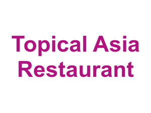 Topical Asia Restaurant Logo