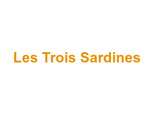 Les Trois Sardines Logo